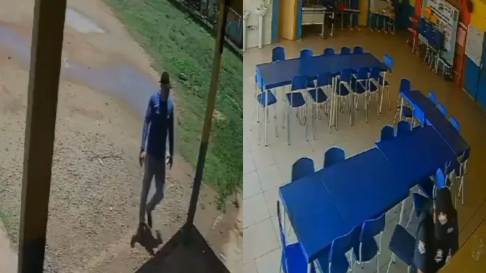 Vigilante é baleado durante assalto em escola de Porto Velho; assista vídeo
