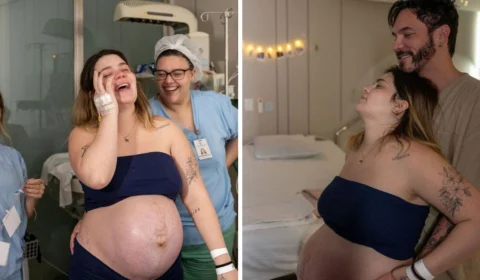 Ravi Chegou! Viih Tube e Eliezer revelam rosto do segundo filho