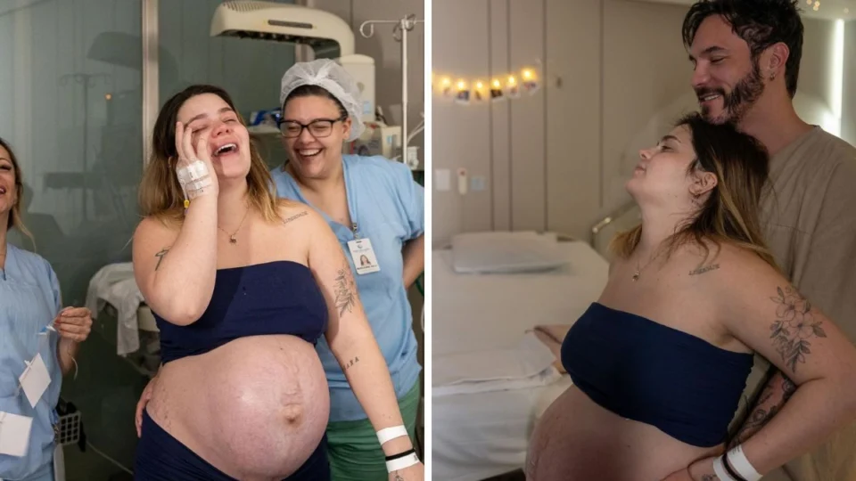 Ravi Chegou! Viih Tube e Eliezer revelam rosto do segundo filho