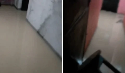 ‘Alagou tudo’, diz moradora após chuva provocar alagamentos em ruas e residências de Manaus