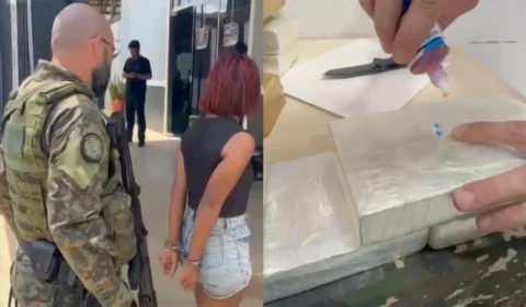 Mulher é presa com 25 kg de cocaína em operação no Acre; veja