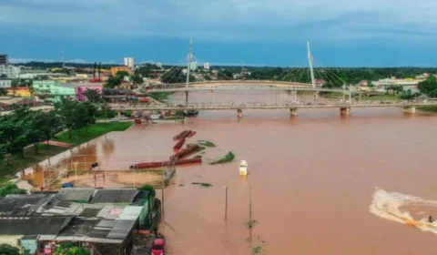 Rio Acre sobe quase 1 metro em 24 horas e pode alcançar 10 metros no fim de semana; entenda
