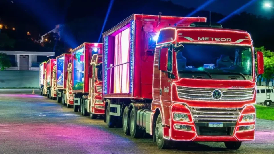 Caravana de Natal da Coca-Cola chega a Rio Branco pela primeira vez, nesta sexta-feira (6)
