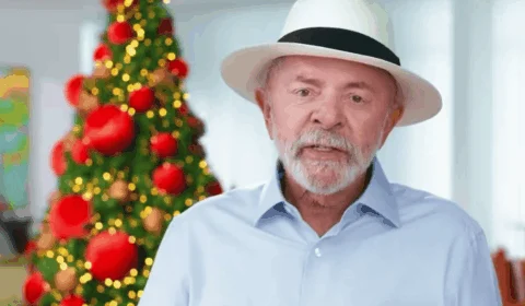 Lula faz pronunciamento de Natal desejando união e prosperidade