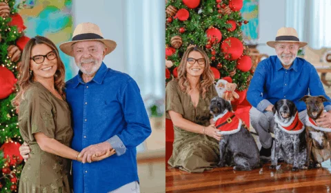 Lula posta foto ao lado de Janja para celebrar o Natal: ‘Feliz Natal da nossa família’