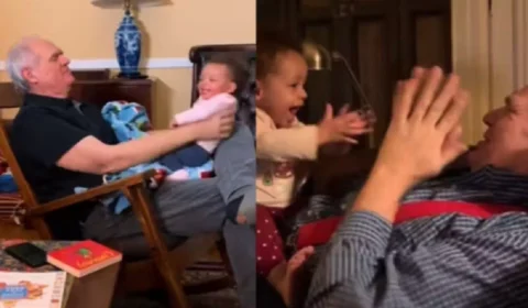 Homem de 60 anos adota bebê e emociona a web com sua história inspiradora