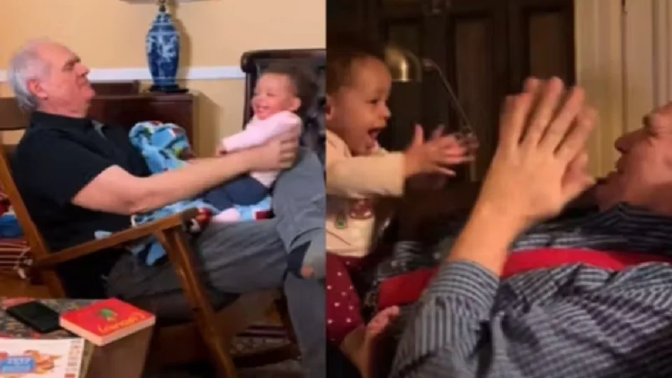 Homem de 60 anos adota bebê e emociona a web com sua história inspiradora