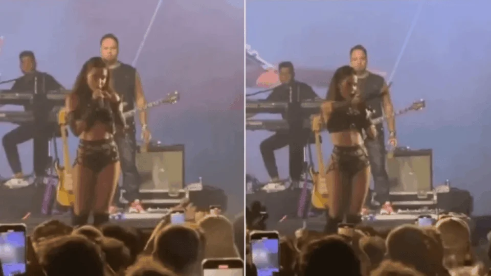 VÍDEO: Anitta se irrita e dá bronca em fã durante show: ‘Você é insuportável’