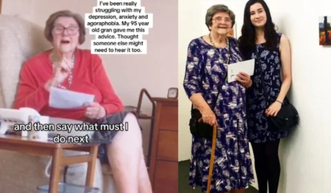 VÍDEO: avó emociona neta com conselhos sobre saúde mental e viraliza nas redes