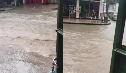 Chuva em Manaus causa deslizamento e outras ocorrências nesta sexta-feira (20)