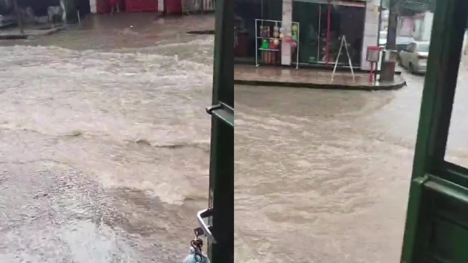 Chuva em Manaus causa deslizamento e outras ocorrências nesta sexta-feira (20)