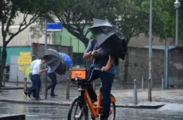 Chuva intensa marca os últimos dias do ano em boa parte do Brasil