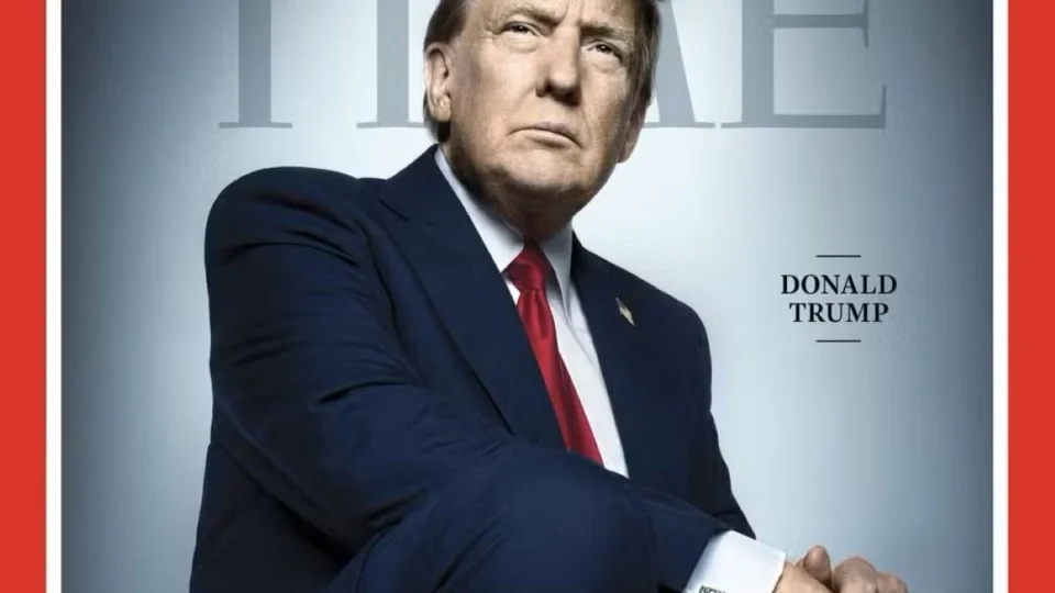 Donald Trump é eleito Pessoa do Ano de 2024 pela revista “Time”