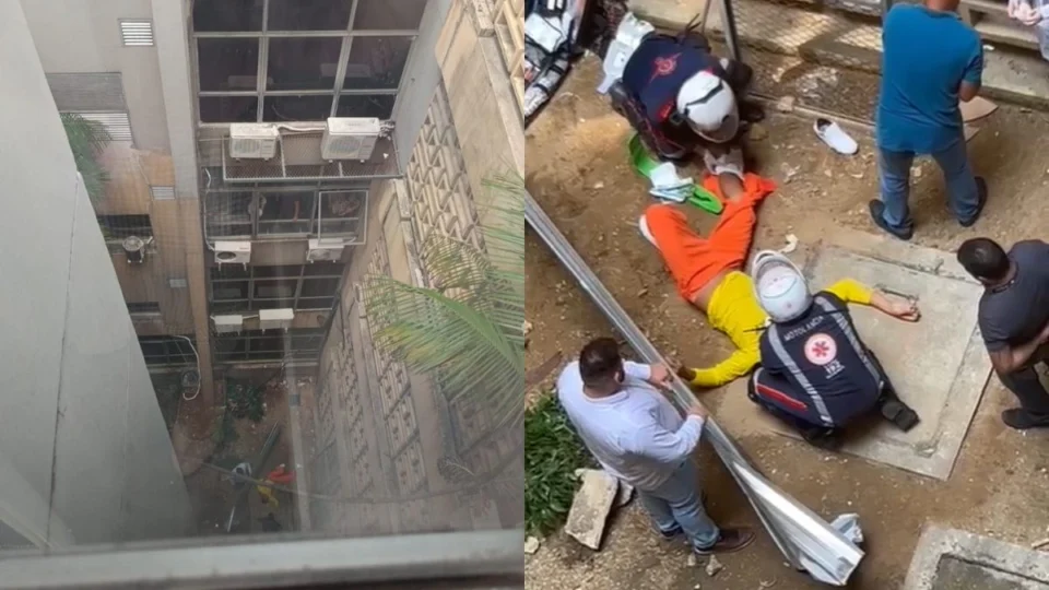 Detento quebra a perna ao tentar fugir de audiência em Manaus