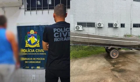 Suspeito rouba barco para pagar prejuízos de atropelamento de vaca em Caracaraí