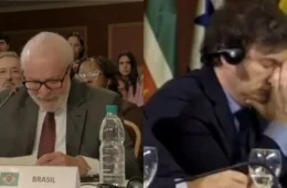 Reações de Milei ao discurso de Lula chamam atenção na internet