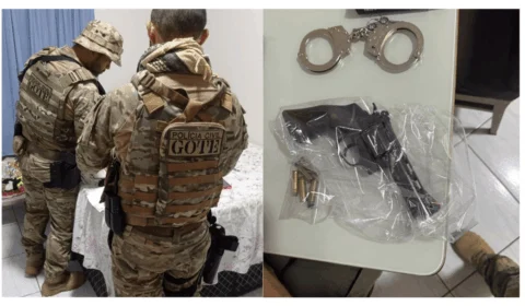 Polícia Civil apreende arma com investigado por homicídio do Ceará
