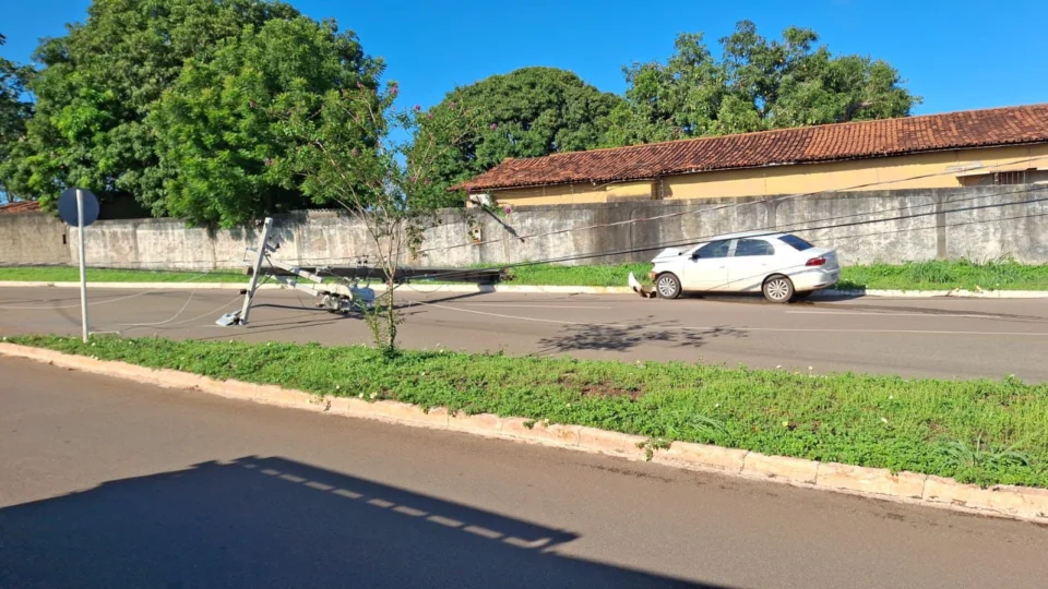 Um poste foi derrubado a cada 24h durante 2024 no Tocantins