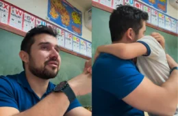 Professor se emociona em discurso de fim de ano e vídeo viraliza: “Dinheiro nenhum paga”