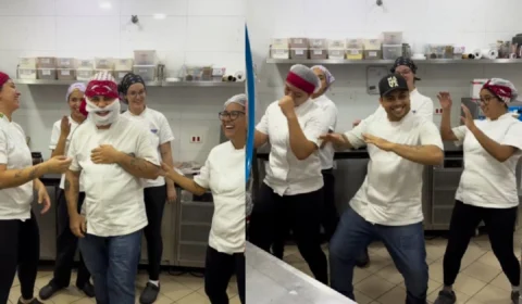 VÍDEO: chef desafia equipe e se torna sucesso com promessa de folga no Natal