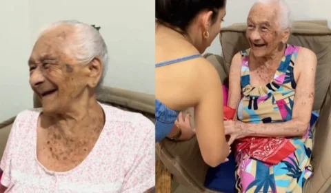 VÍDEO: idosa viraliza ao descobrir a própria idade e se surpreender com número