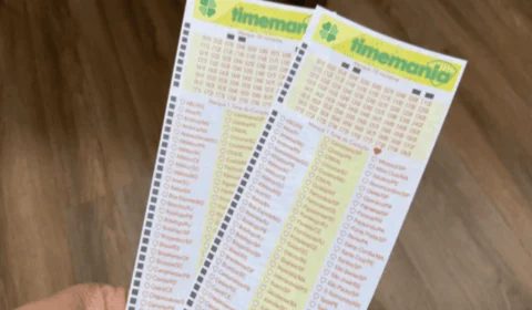 Timemania de hoje, terça-feira (03/12), concurso 2175; prêmio chega a R$ 13 milhões