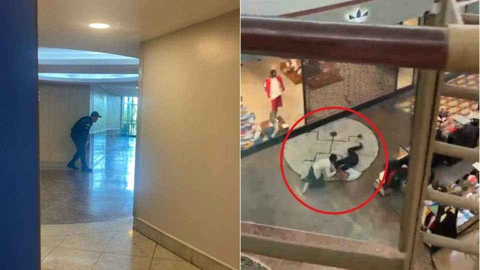 Tiroteio no Manauara Shopping deixa clientes em desespero e uma pessoa é feita de refém