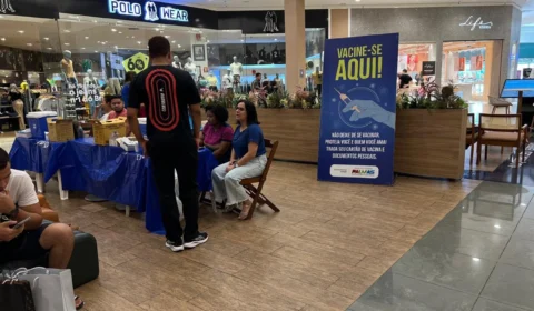 Shopping e feira terão pontos de vacinação neste final de semana em Palmas