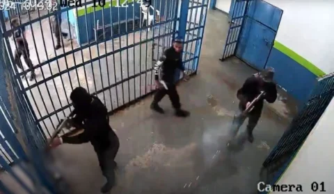VÍDEO: Câmeras flagram operação que terminou em morte de detento em RR