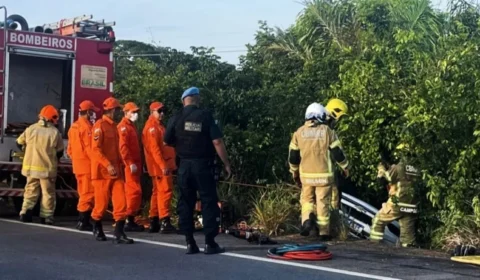 Mulher e criança morrem em acidente na BR-174 em Mucajaí