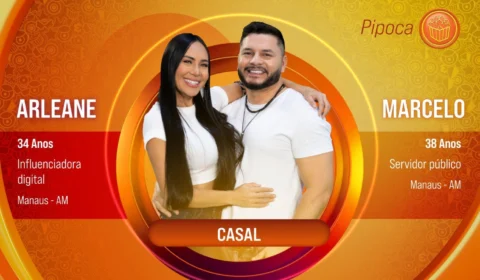 BBB 25: conheça Arleane Marques e Marcelo Prata, casal de Manaus