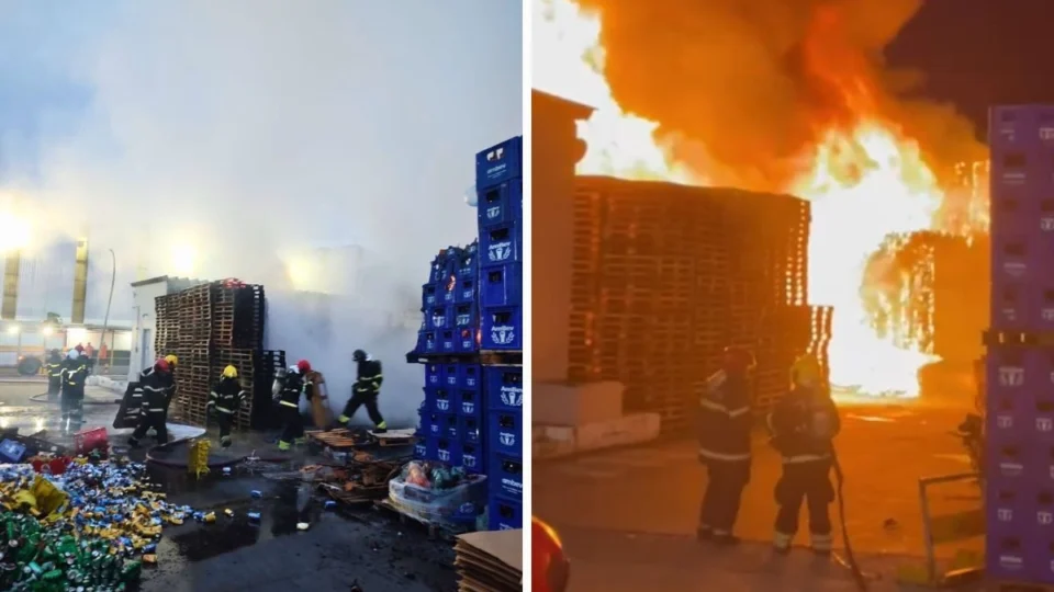 ‘Unidade segue normalmente’ diz Ambev após incêndio atingir cervejaria em Manaus
