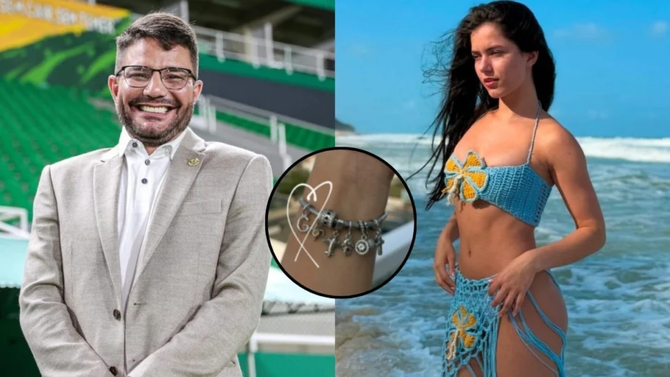 Luxo! Nova namorada de Gladson Cameli ostenta pulseira com as iniciais do governador; confira