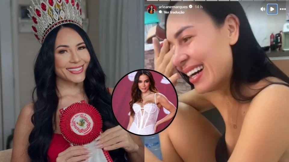 Arleane Marques recebe mensagem de Anitta e se emociona; veja o que a cantora disse