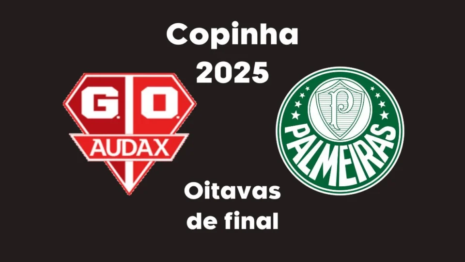 Audax x Palmeiras na Copinha: onde assistir oitavas-de-final ao vivo