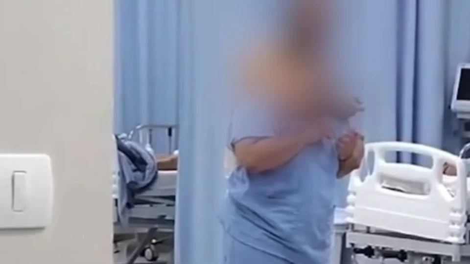 VÍDEO: Paciente faz técnica de enfermagem refém e é morto por PM