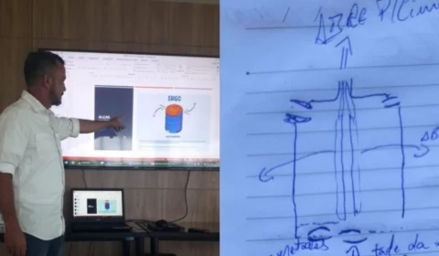 Inédito! Homem surpreende ao criar tecnologia para manuseio de galão de água mineral no Acre