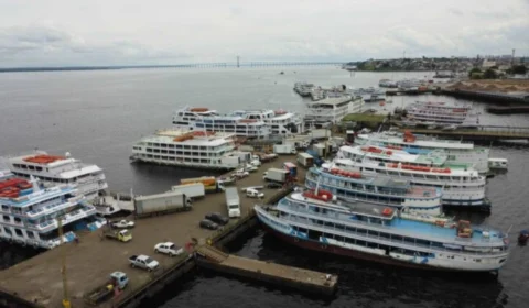 Mais de 500 mil pessoas saíram de Manaus através do transporte hidroviário em 2024