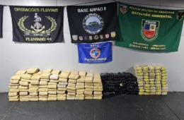 Base Arpão apreende 250 quilos de drogas no Rio Negro