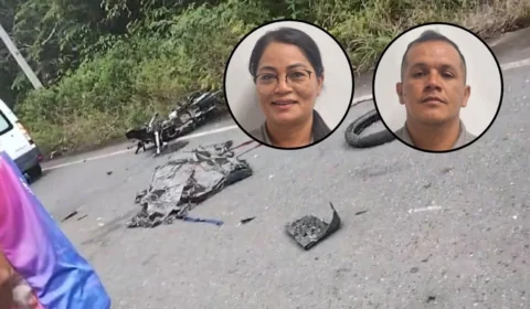 Vídeo: casal morre em grave acidente a caminho do trabalho na rodovia AM-363