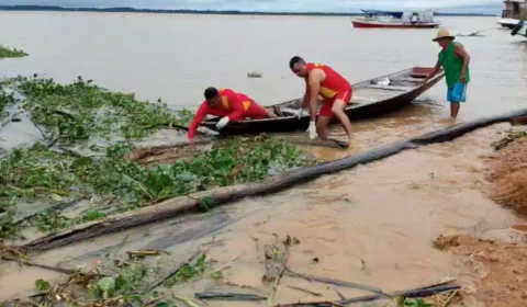 Corpo de homem é encontrado boiando no rio Solimões em Manacapuru