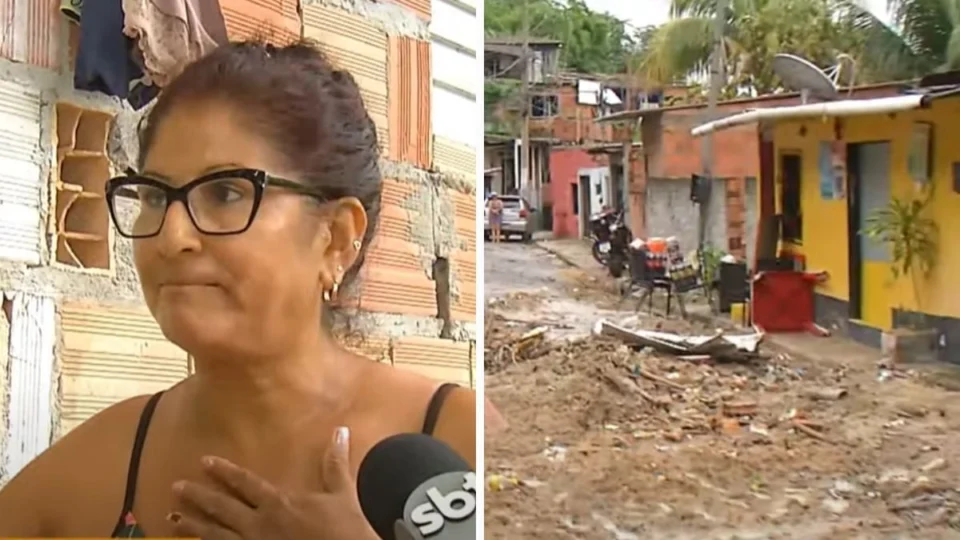 Deslizamento no Riacho Doce deixa destruição e causa morte de três cachorros em Manaus