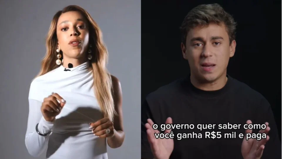 Erika Hilton adota forma de Nikolas Ferreira em vídeo e defende fiscalização do Pix