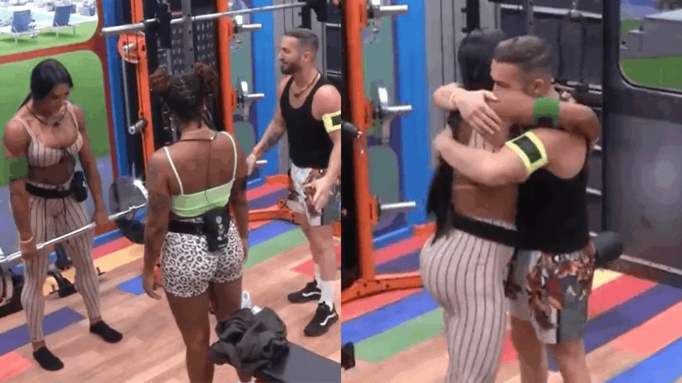 BBB 25: Gracyanne Barbosa deixa Hypolito sem graça ao falar sobre Belo