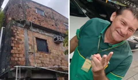 Homem morre ao tentar consertar encanamento e cair de laje em Manaus