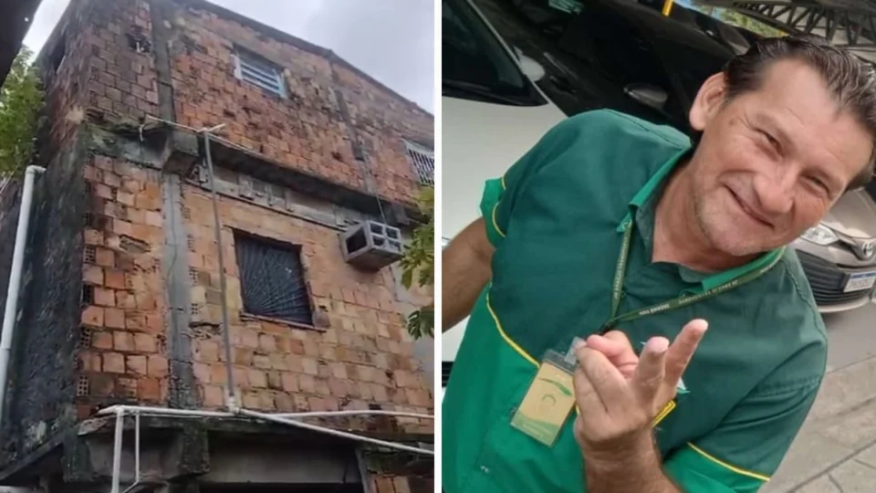Homem morre ao tentar consertar encanamento e cair de laje em Manaus