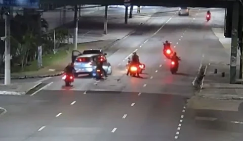 Grupo de motoqueiros é investigado por atacar e espancar agente da PF em Manaus