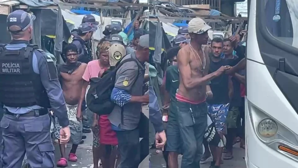 Operação no Centro de Manaus: três suspeitos são presos em ação contra ‘fila de drogas’