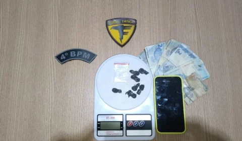 Operação Cidade Blindada: homem e mulher são presos por tráfico de drogas em Palmas