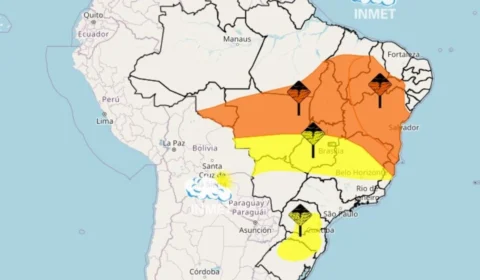 Alerta Laranja aponta previsão de chuvas intensas no Tocantins         